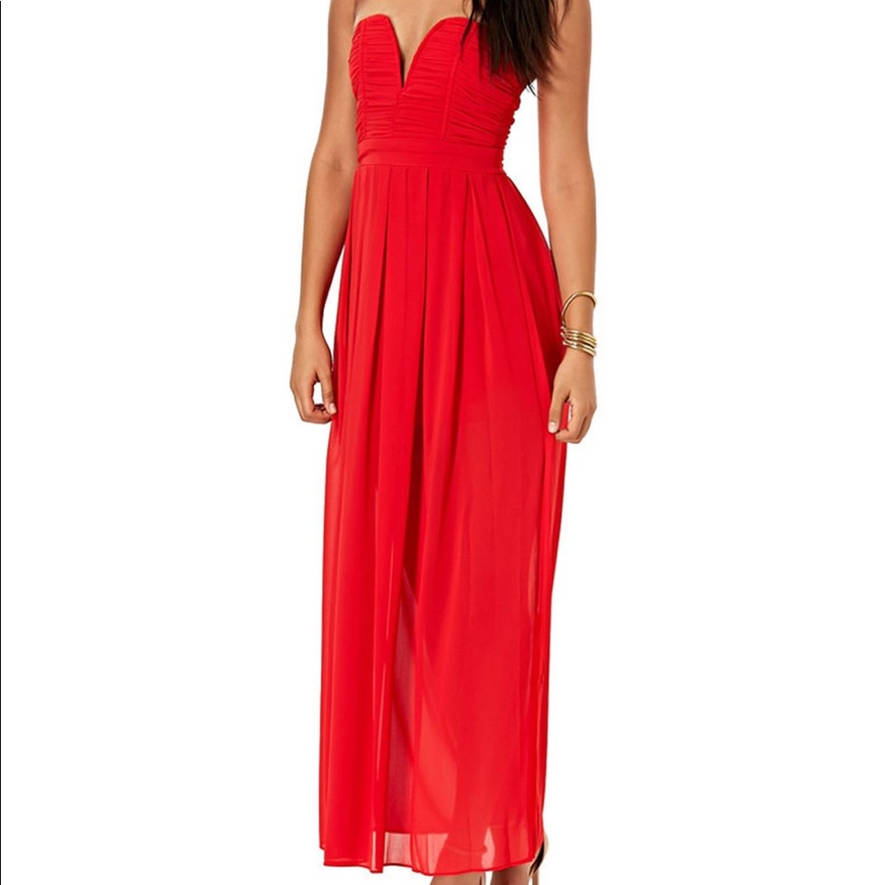 ASOS Red Maxi Dress